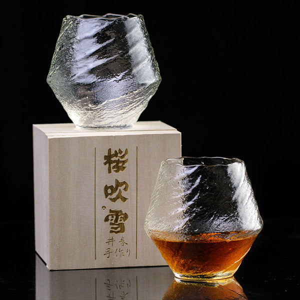 Simple Crystal Glass Whisky Cup