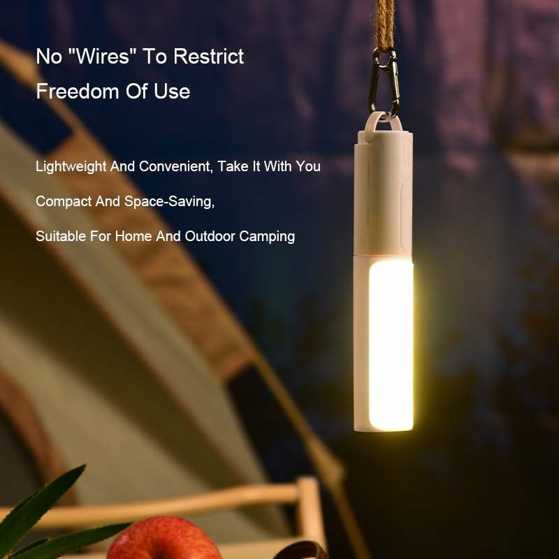 Smart Motion Sensor LED Night Light - Rechargeable, Adjustable, Portable