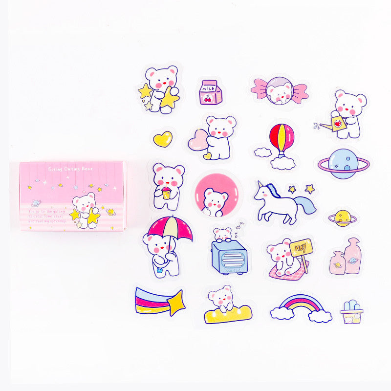 Pack of K-Pop Flair stickers for decorating diaries and planners