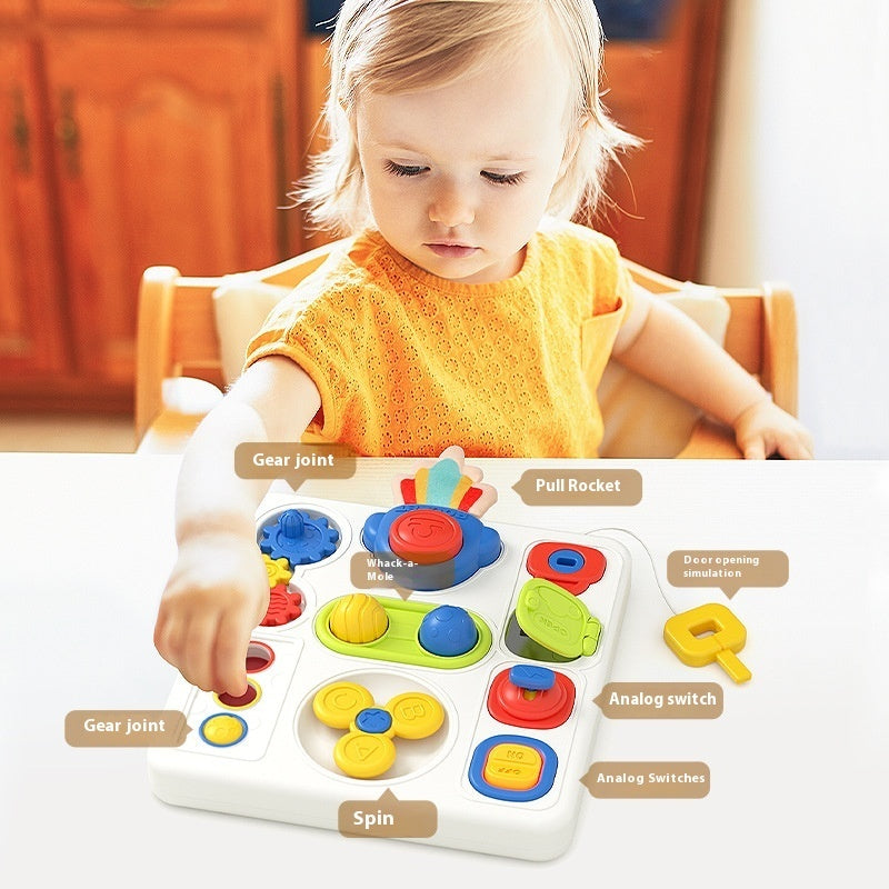 Interactive Music and Sound Busy Board for Babies