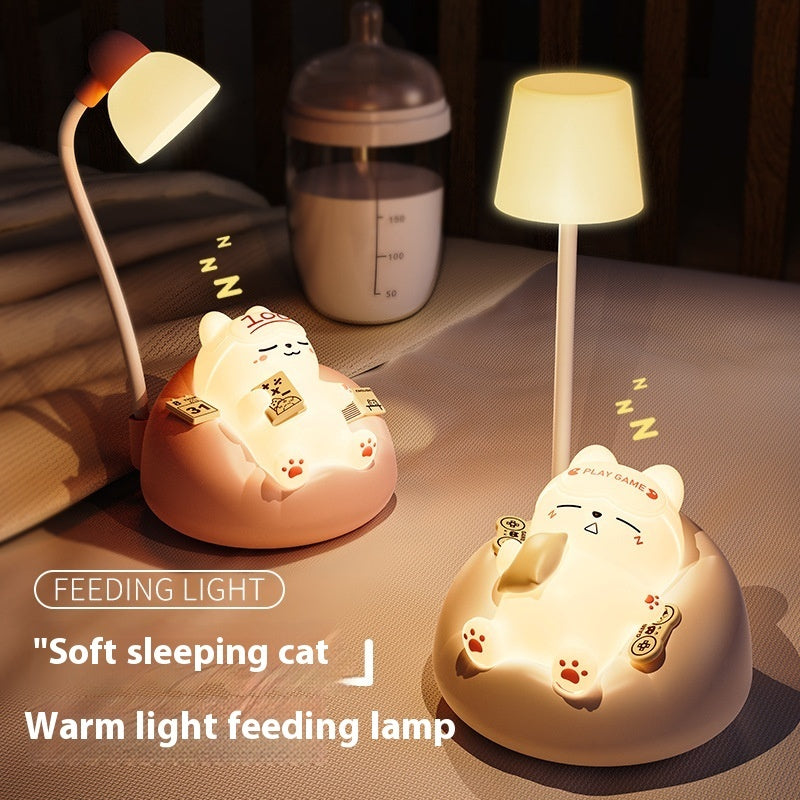 Cute Cat-Themed Night Lamp