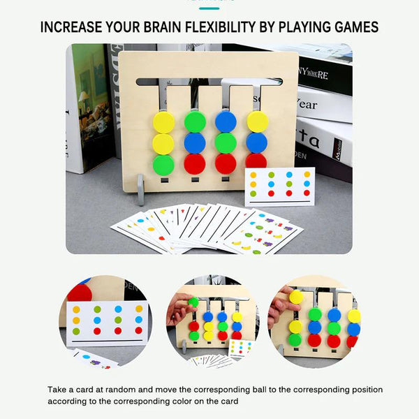 Tile Puzzle for Muscle Building with Colors and Fun