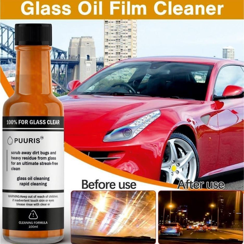 Puuris Glass Cleaning Agent - Powerful Stain Remover 100ml