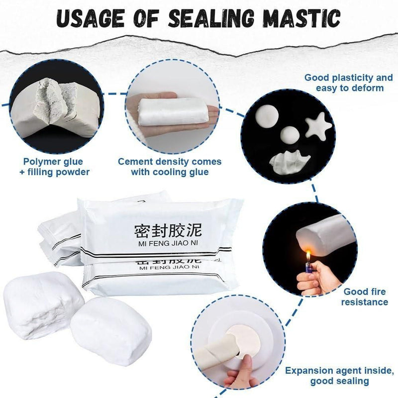 Household Waterproof Wall Hole Repair Mending Mud Sealant - 100g