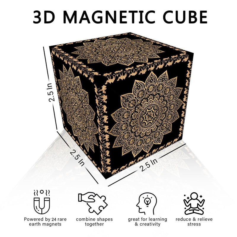 MagnoShift: Premium Magnetic Shape Shifting Box - Creative Puzzle Toy for All Ages