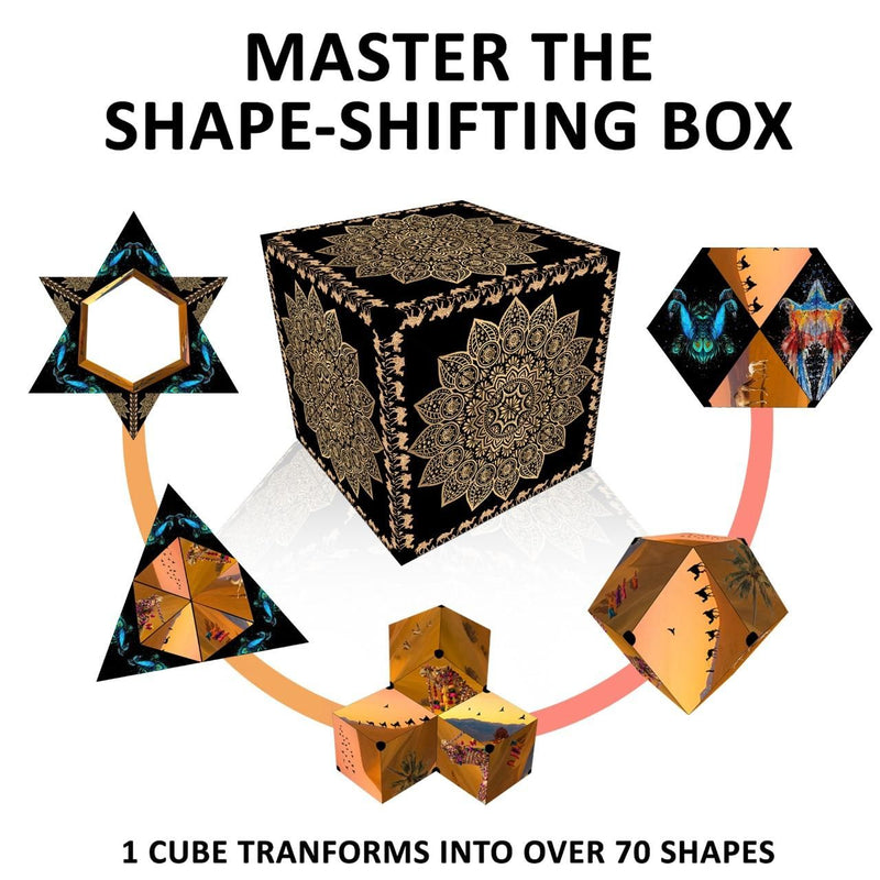 MagnoShift: Premium Magnetic Shape Shifting Box - Creative Puzzle Toy for All Ages