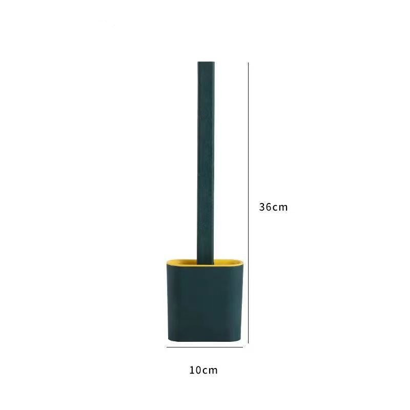 Midnight Green HygieneHero Toilet Brush with compact design