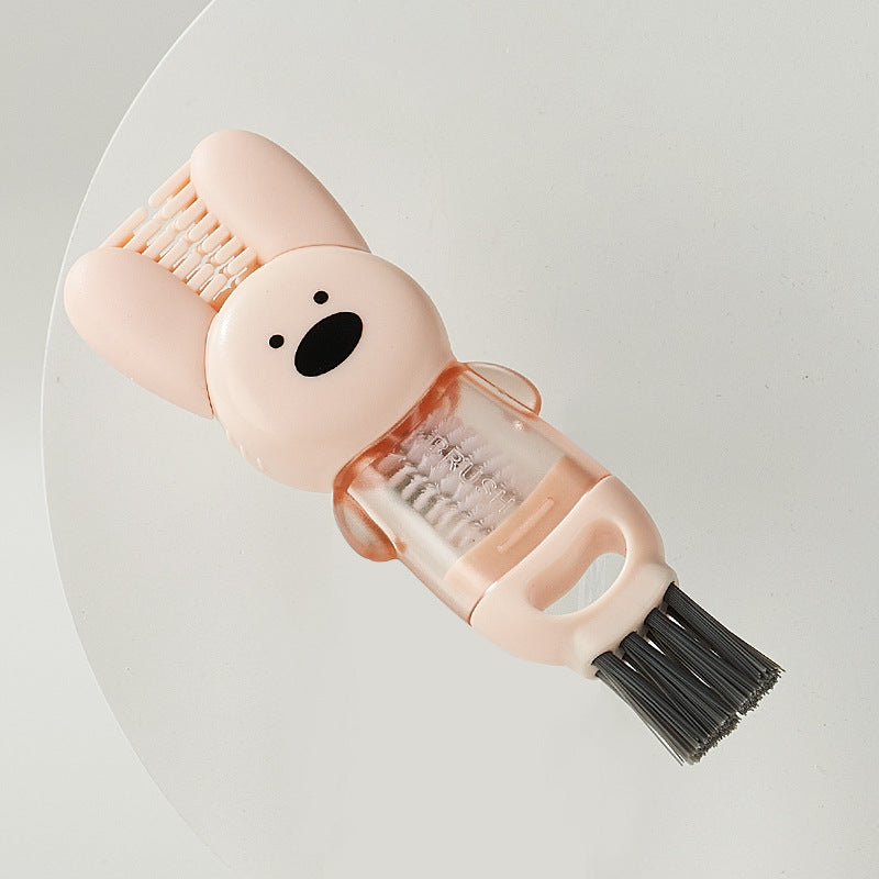 Pink Rabbit Four-in-One Water Cup Brush