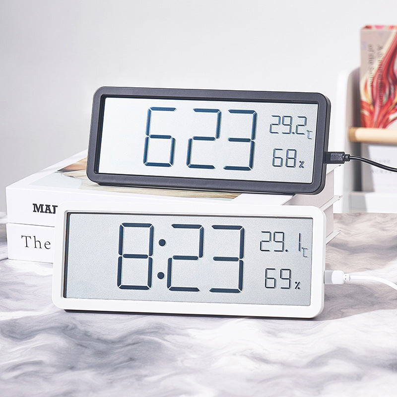 Modern Nordic Style Temperature Clock