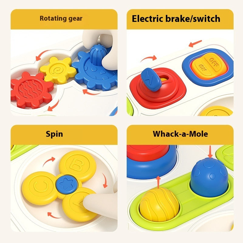 Durable Plastic Busy Board for Cognitive Development