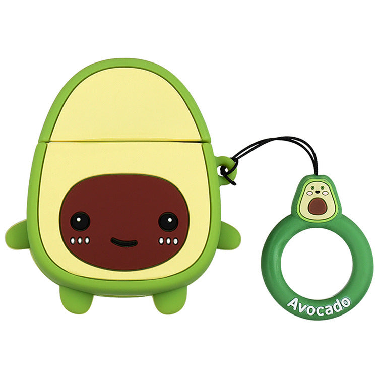 Trendy Avocado Design Bluetooth Headset Cover